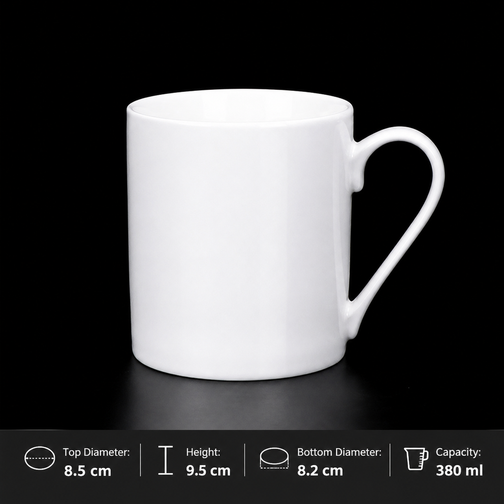 Hotel Ceramic Mug Collection – Multiple Styles Custom Logo Coffee Cups for Hotels & Airbnb