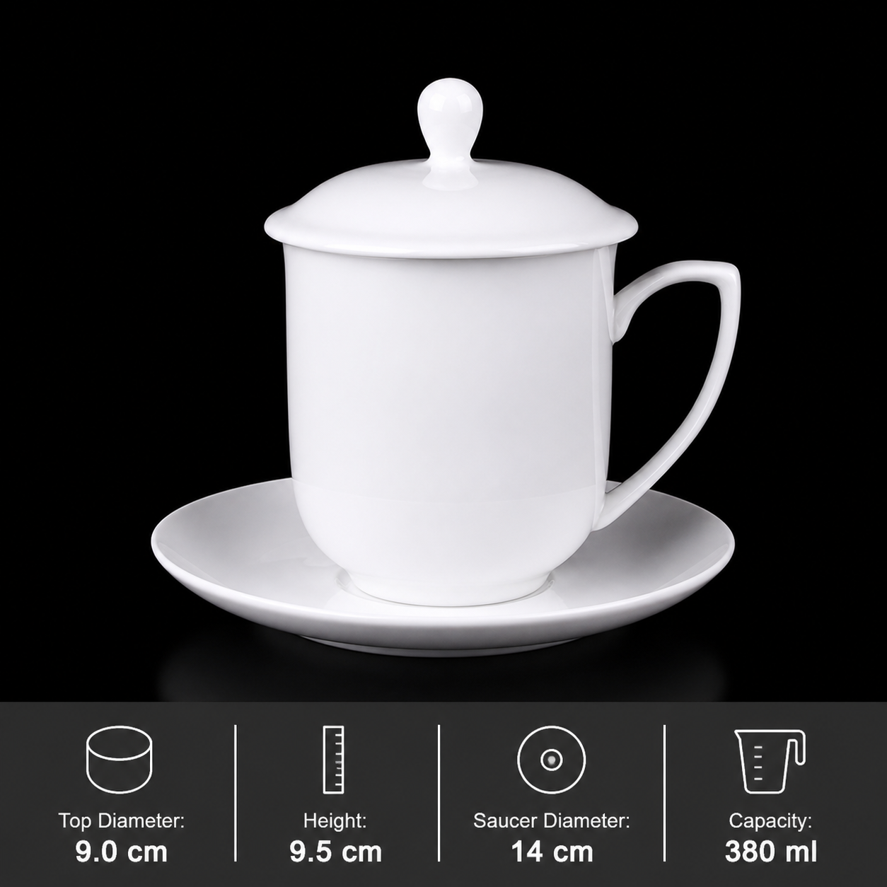Hotel Ceramic Mug Collection – Multiple Styles Custom Logo Coffee Cups for Hotels & Airbnb