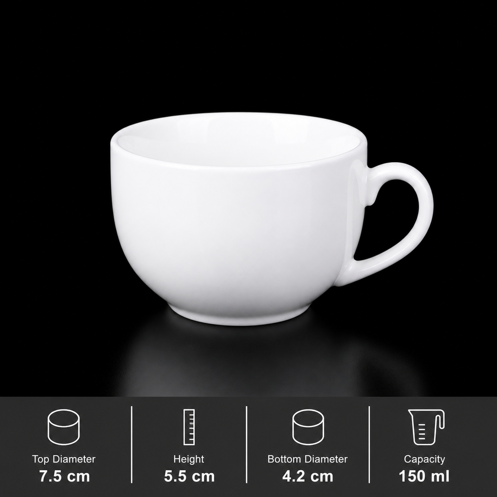 Hotel Ceramic Mug Collection – Multiple Styles Custom Logo Coffee Cups for Hotels & Airbnb