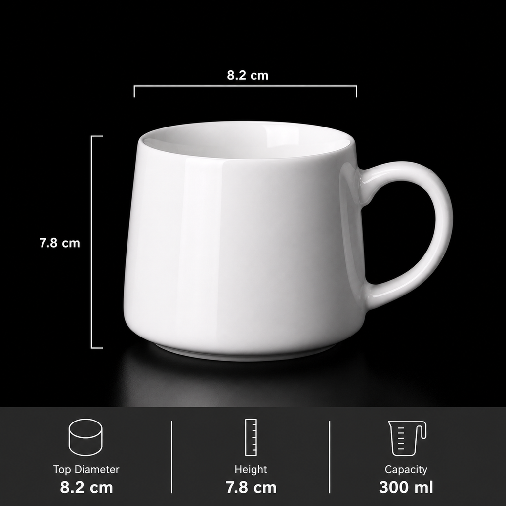 Hotel Ceramic Mug Collection – Multiple Styles Custom Logo Coffee Cups for Hotels & Airbnb