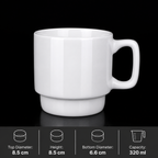 Hotel Ceramic Mug Collection – Multiple Styles Custom Logo Coffee Cups for Hotels & Airbnb