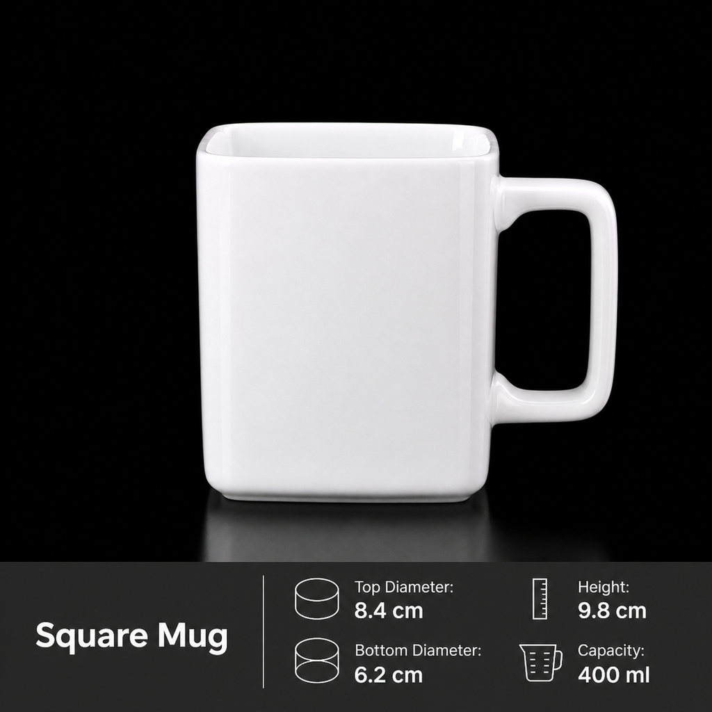Hotel Ceramic Mug Collection – Multiple Styles Custom Logo Coffee Cups for Hotels & Airbnb