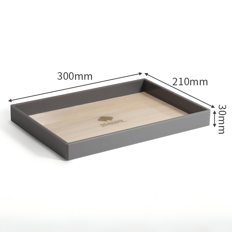 Hotel Room Organizer Set – Guest Room Tray & Storage Accessories (Customizable)