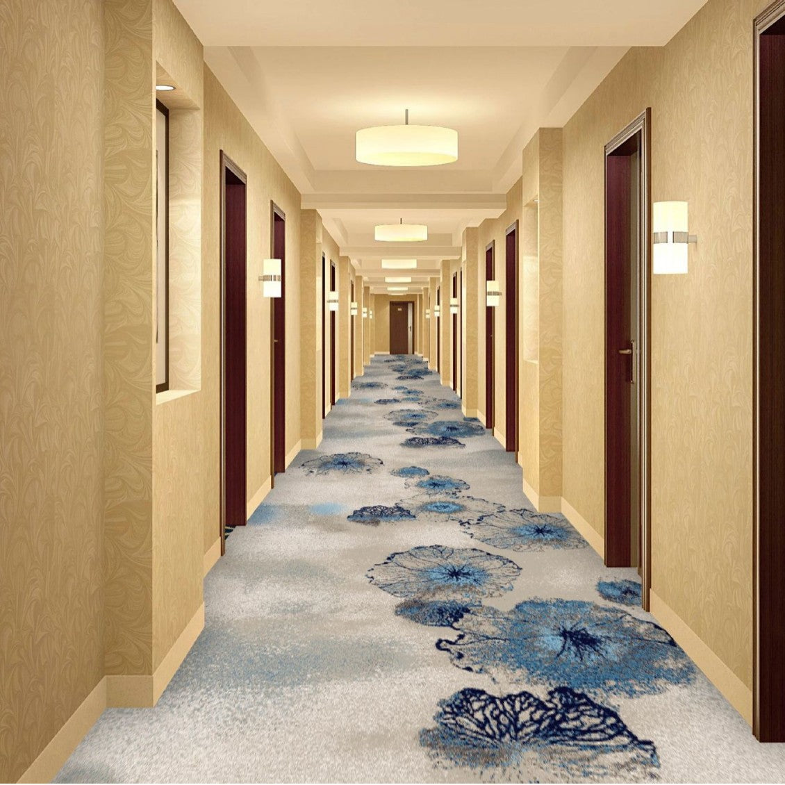 Hotel Corridor Carpet – Custom Hospitality Carpet Flooring for Hotels & Resorts