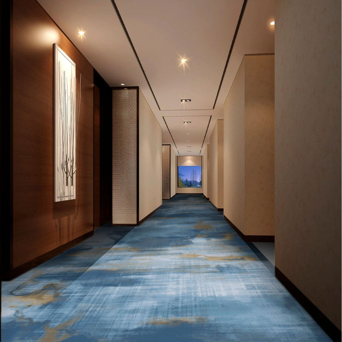 Hotel Corridor Carpet – Custom Hospitality Carpet Flooring for Hotels & Resorts