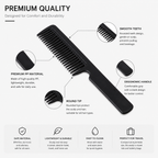 premium black pp hotel comb ergonomic durable lightweight design