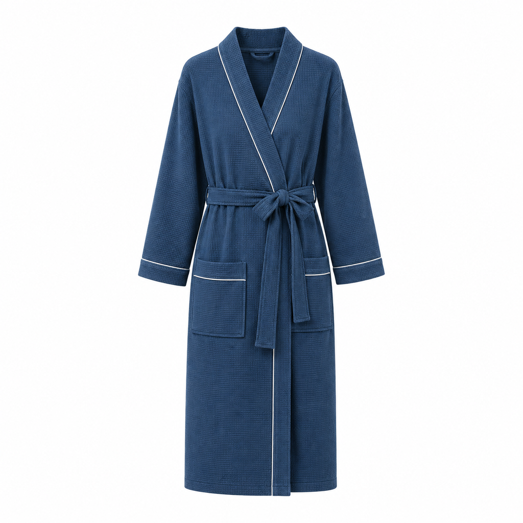 blue waffle hotel bathrobe supplier