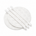 cotton pads and cotton swabs for hotel vanity kit