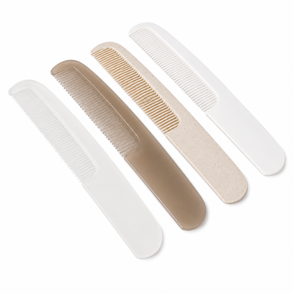 eco-friendly hotel banana comb wheat straw hospitality comb