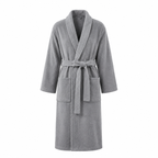 grey hotel terry bathrobe supplier
