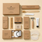 hotel amenities kit set contents bamboo comb soap shaving kit vanity kit eco friendly packaging