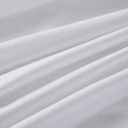 cotton hotel bedding fabric close up soft breathable textile hotel linen quality detail