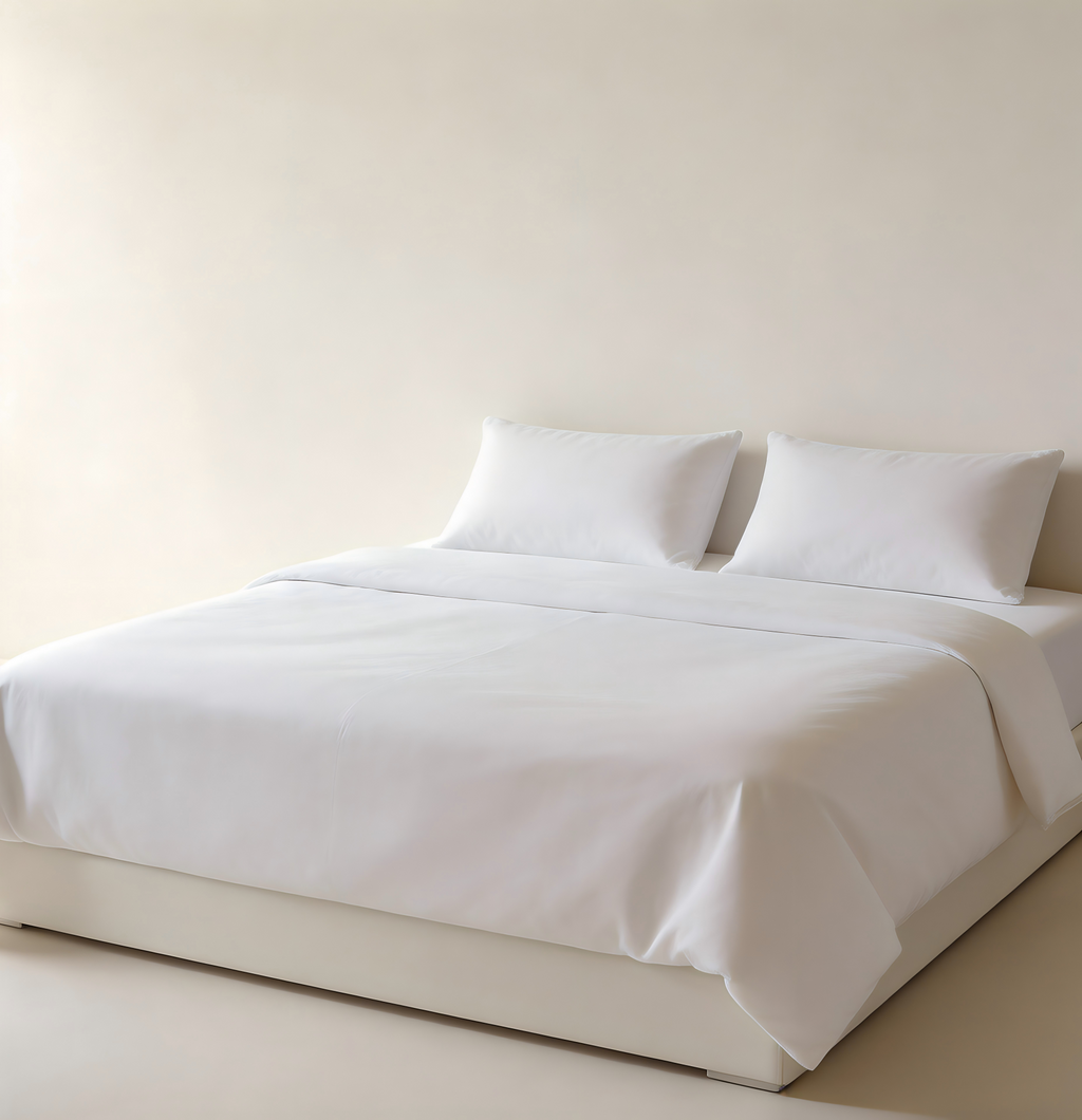 hotel bedding set white luxury bed linens for hotels and airbnb premium cotton bedding supplier