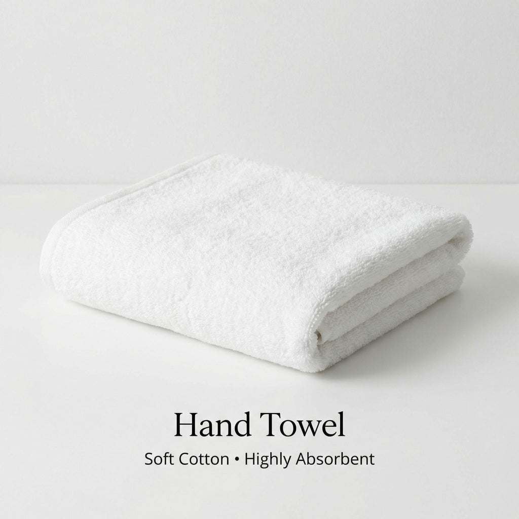 hotel hand towel cotton soft absorbent bathroom towel for hotels bulk supply