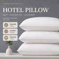 hotel pillow bulk supplier with 800g 1000g 1200g options for hospitality use
