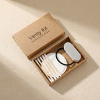 hotel vanity kit cotton pads swabs nail file guest bathroom essentials bulk supply