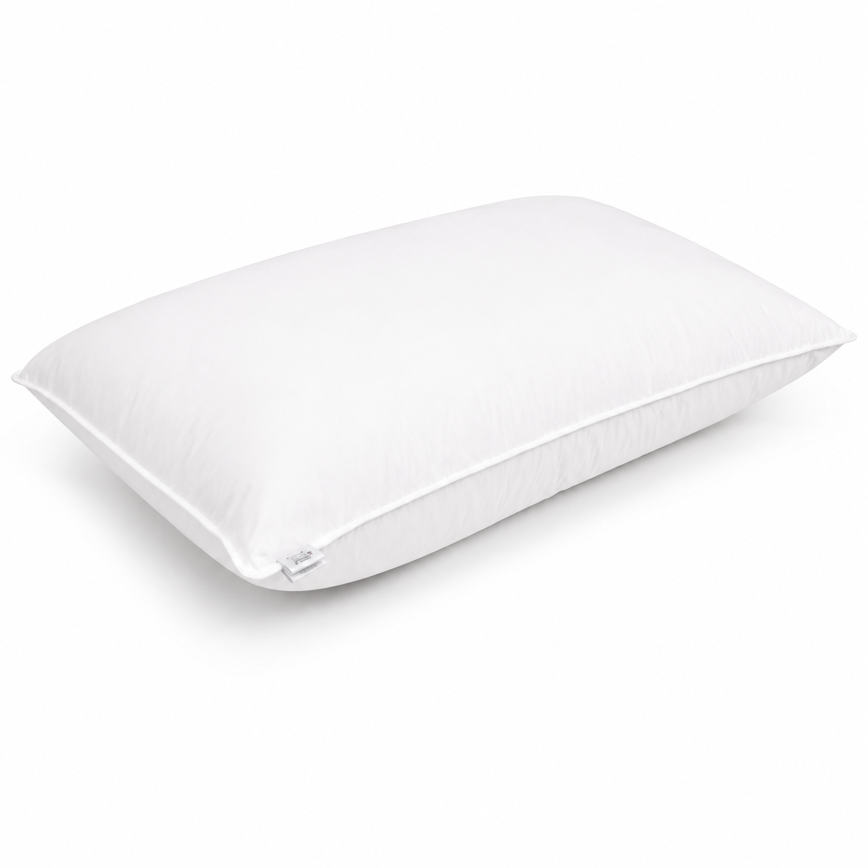 Luxury feather and down hotel pillow insert with soft support