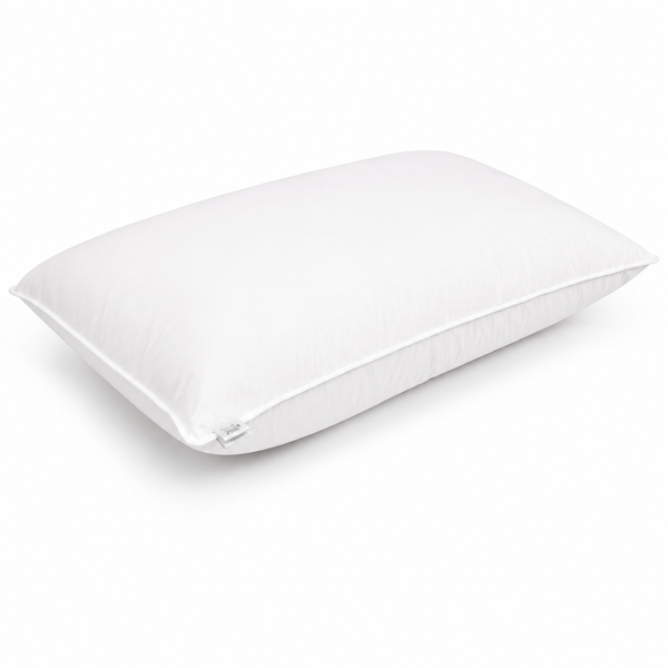 Luxury feather and down hotel pillow insert with soft support