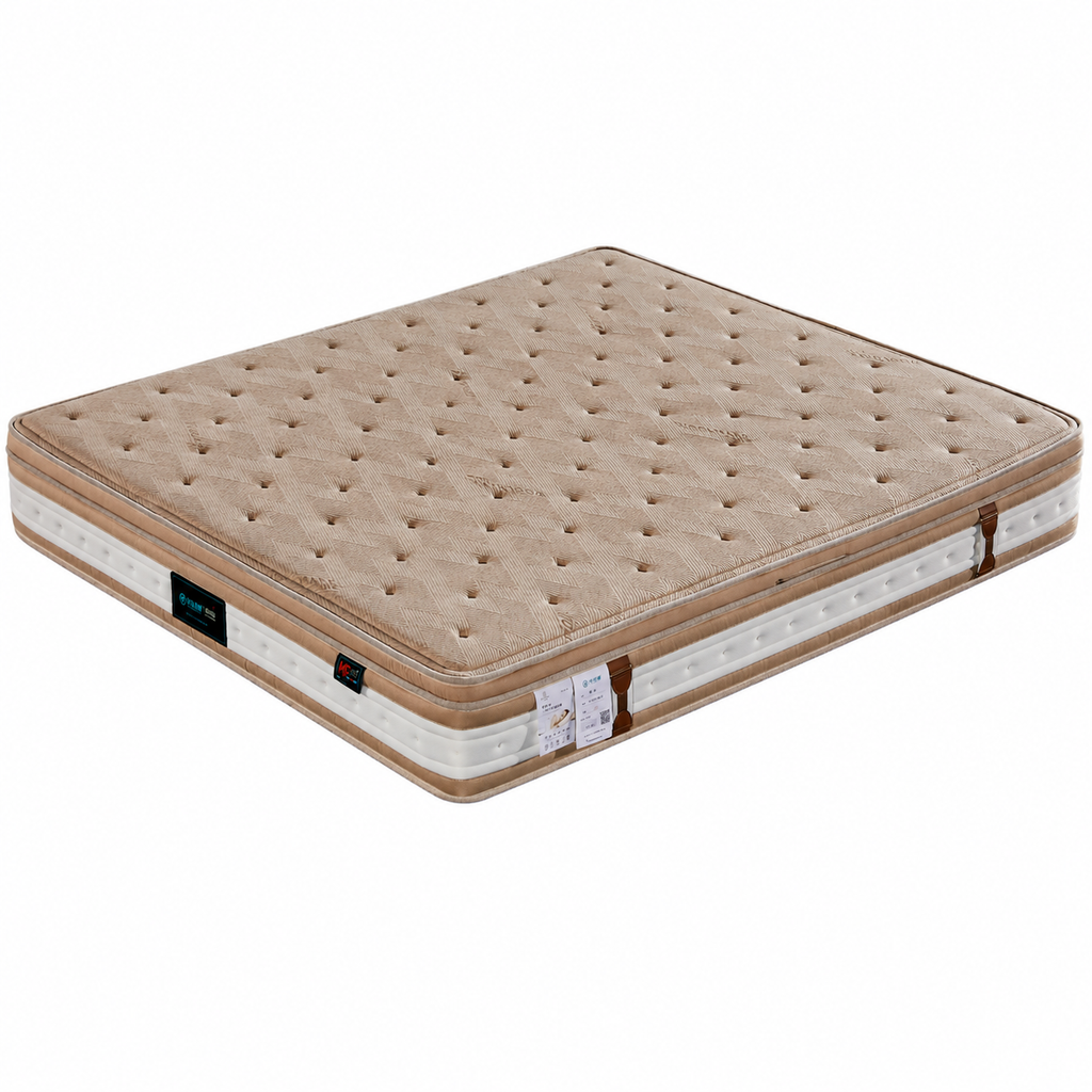 luxury cashmere pocket spring hotel mattress