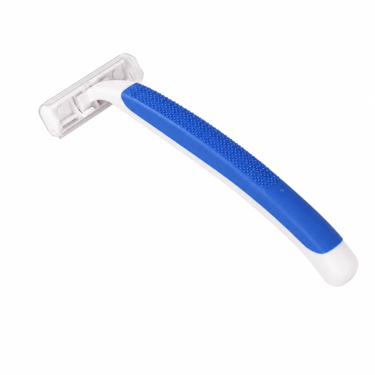 premium hotel disposable razor with anti slip rubber grip