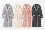 sherpa contrast color bathrobe color options