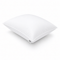 Single premium white duck down hotel pillow insert