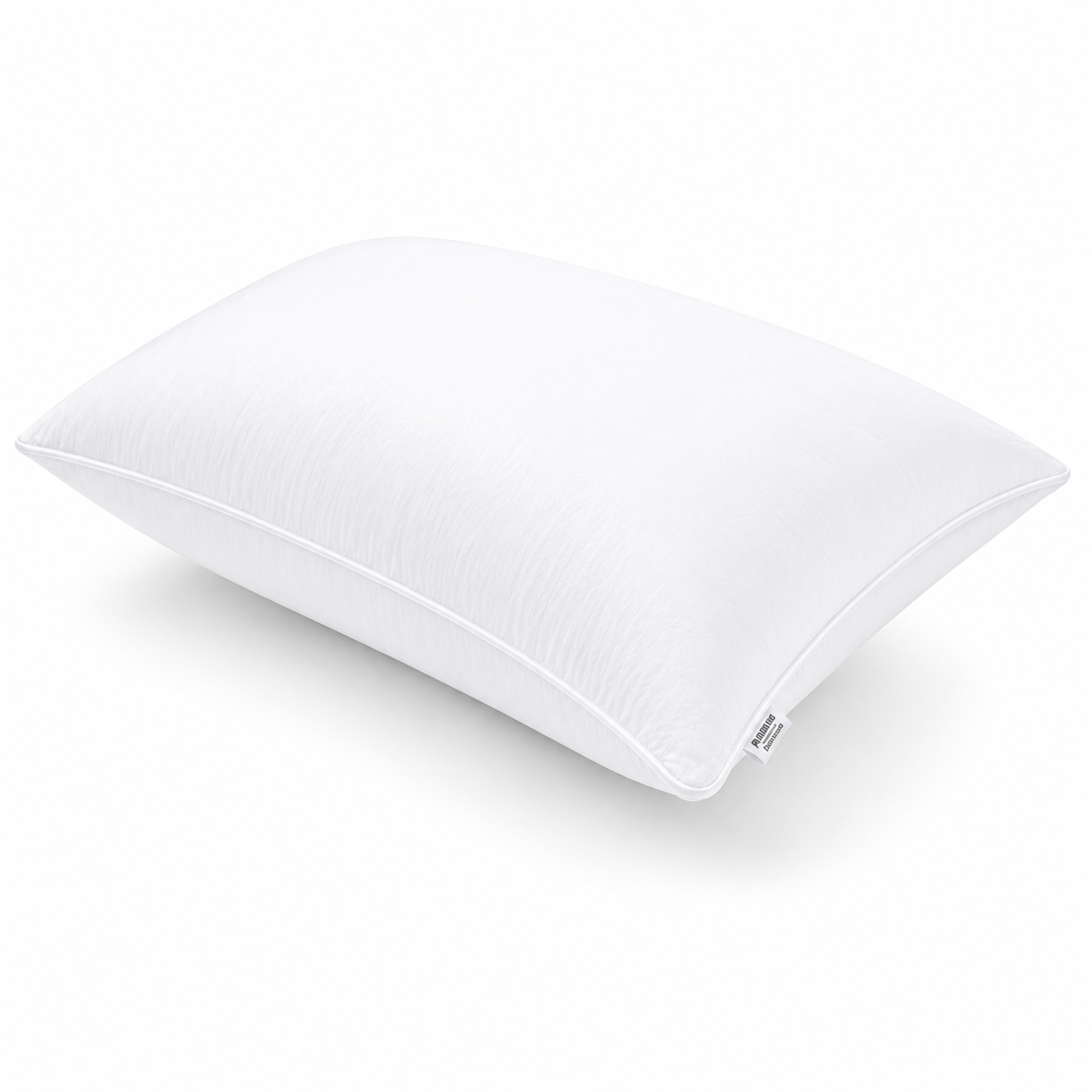 Single luxury white goose down hotel pillow insert
